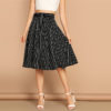 Womens Elegant Casual Streetwear Midi Skirt