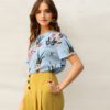 Women Shirts Short Sleeve Casual Basic Street wear Pullovers White T Shirt - Image 11