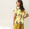 Women Shirts Short Sleeve Casual Basic Street wear Pullovers White T Shirt - Image 20