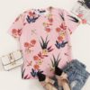 Women Shirts Short Sleeve Casual Basic Street wear Pullovers White T Shirt - Image 4