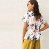 Women Shirts Short Sleeve Casual Basic Street wear Pullovers White T Shirt - Image 5