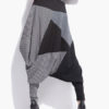 Color Block Hip Hop Harem Pants - Image 2