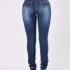 Denim Jeans Women's Ripped Skinny Long Jeans - Image 2