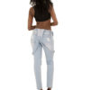 Denim Overall Jeans Women Ripped Jeans With Pockets - Image 3