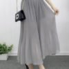 Elegant Pintuck Chiffon Wide Leg Pants for Women - Image 7