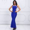 Elegant Sexy Spaghetti Strap Celebrity Long Maxi Dress - Image 4