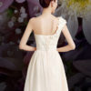 Evening Dress One-Shoulder Backless Flare Dress - Image 3