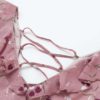 Fashion V Neck Backless Chiffon Short Dress - Image 11