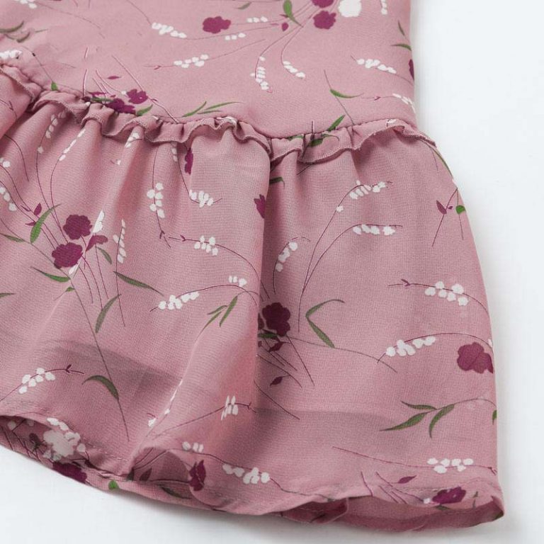 Fashion V Neck Backless Chiffon Short Dress - Image 13