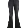 Flared Leg Jeans Bell Bottom Denim Pants - Image 7