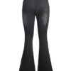 Flared Leg Jeans Bell Bottom Denim Pants - Image 6