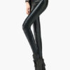 Glamour Black PU Leather Shaping Pants for Woman - Image 6