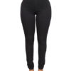 High Waisted Jeans Tapered Fit Denim Pants For Women - Image 5