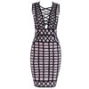Hollow Out Sexy Sleeveless Clubwears Evening Party Dress - Image 2