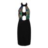 Hollow Out Vestidos Sequined Bodycon Club Dress - Image 2