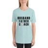 Husband father coach-baseball short sleeve t-shirt
