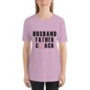 Husband father coach-baseball short sleeve t-shirt - Image 2