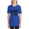 Husband father coach-baseball short sleeve t-shirt - Image 5