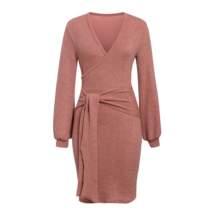 Knitted Sexy Bodycon Dresses - Image 7