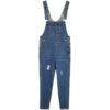 Korean Fashion Jumper Suspender Trousers Jean - Image 2