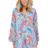 Long Sleeve Shift Dress Floral Print - Image 3