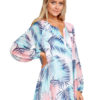 Long Sleeve Shift Dress Floral Print - Image 4