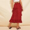Mid Waist Straight Elegant Skirts - Image 2