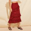 Mid Waist Straight Elegant Skirts - Image 4