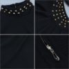 New Long Sleeve Beading Bodycon Mini Club Dress - Image 4
