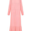 V Neck Long Sleeve Boho Maxi Dress - Image 5