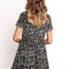 Oversized Shift Short Sleeve Printed Tunic Dresses - Image 3