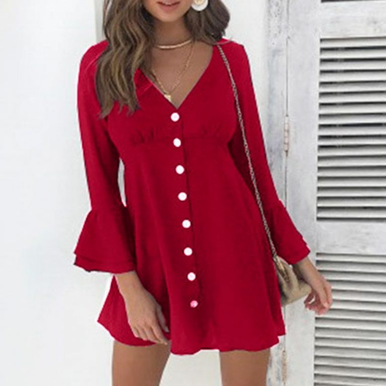 Party Mini Plus Size Dresses - Image 2