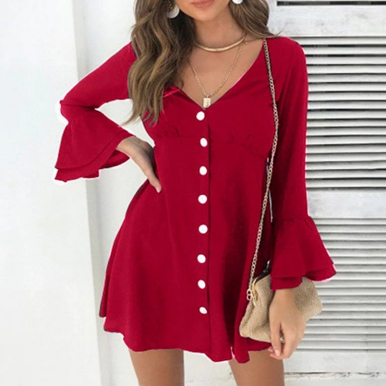Party Mini Plus Size Dresses - Image 3
