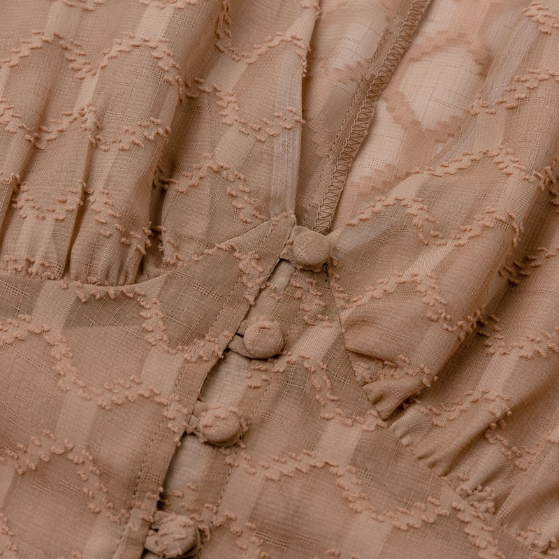 Retro Short Ruffles V Neck Party Dresses - Image 12