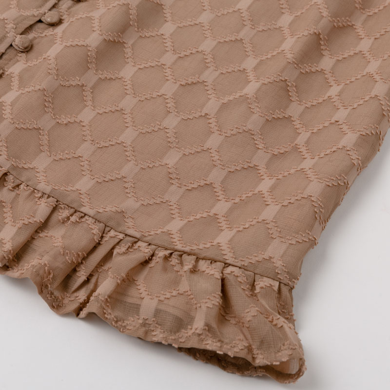 Retro Short Ruffles V Neck Party Dresses - Image 14