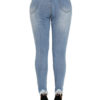 Ripped Distressed Skinny Denim Pants For Women - Image 3