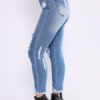 Ripped Jeans Women Distressed Skinny Denim Pants - Image 4