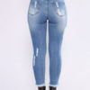 Ripped Jeans Women Distressed Skinny Denim Pants - Image 3