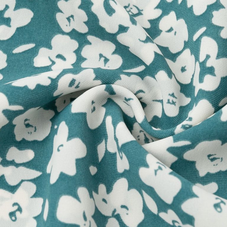 Ruffle Bow Deep V Wrap Plus Size French Floral Dress - Image 10