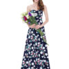 Strapless Sweetheart Sleeveless Floor Length Party Dress - Image 2