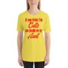 Think I m cute see my aunt Short Sleeve T-shirt - Image 6