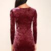 Velvet Jewel Slim Fit Short Bodycon Dress - Image 7