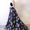 Velvet Satin Sweetheart Neckline Formal Occasion Dress - Image 2
