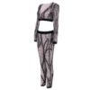Vestidos Sequins Tops and Pant Two Pieces Evening Party Set - Image 4