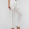 Wide Leg Trousers Pleated Chiffon Pants For Women - Image 5
