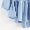 Woman Three Quarter Length Sleeve Plaid Blouse - Image 4