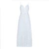 Women Bandage Lace Sleeveless Spaghetti Strap Party Dress - Image 2