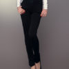 Women Black Pants High Waist Slim Fit Skinny Leggings - Image 4