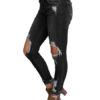 Women Denim Jeans Distressed Skinny Ripped Jeans - Image 2