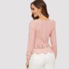 Women Elegant Slim Fit Tops and Blouses - Image 4